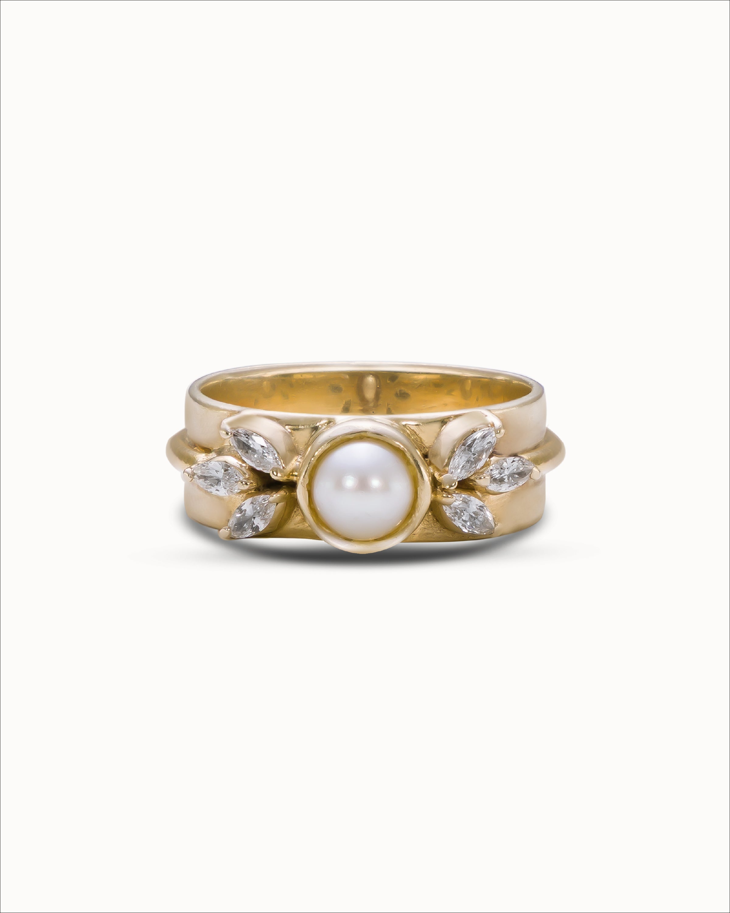 Ahalya Gold & Keshi Pearl Ring FR-KEPL-AA-04-0005 - Cover View
