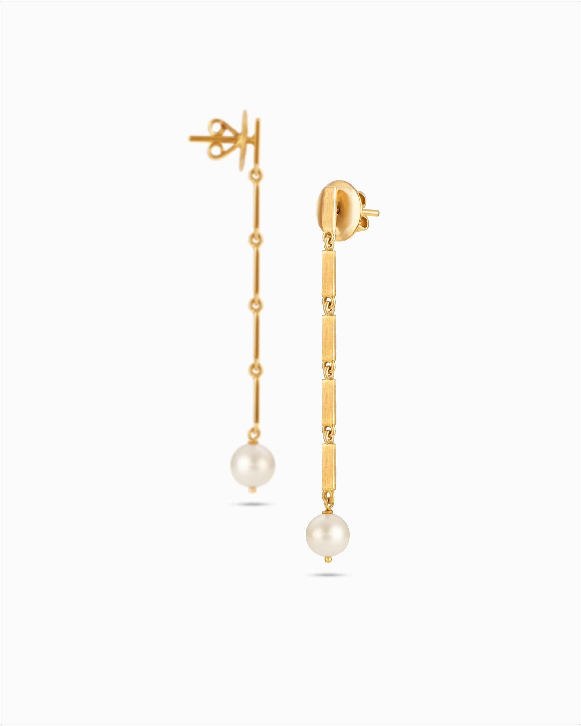 Ahalya Gold & South Sea Pearl Earrings HG-SSPL-AA-02-0150