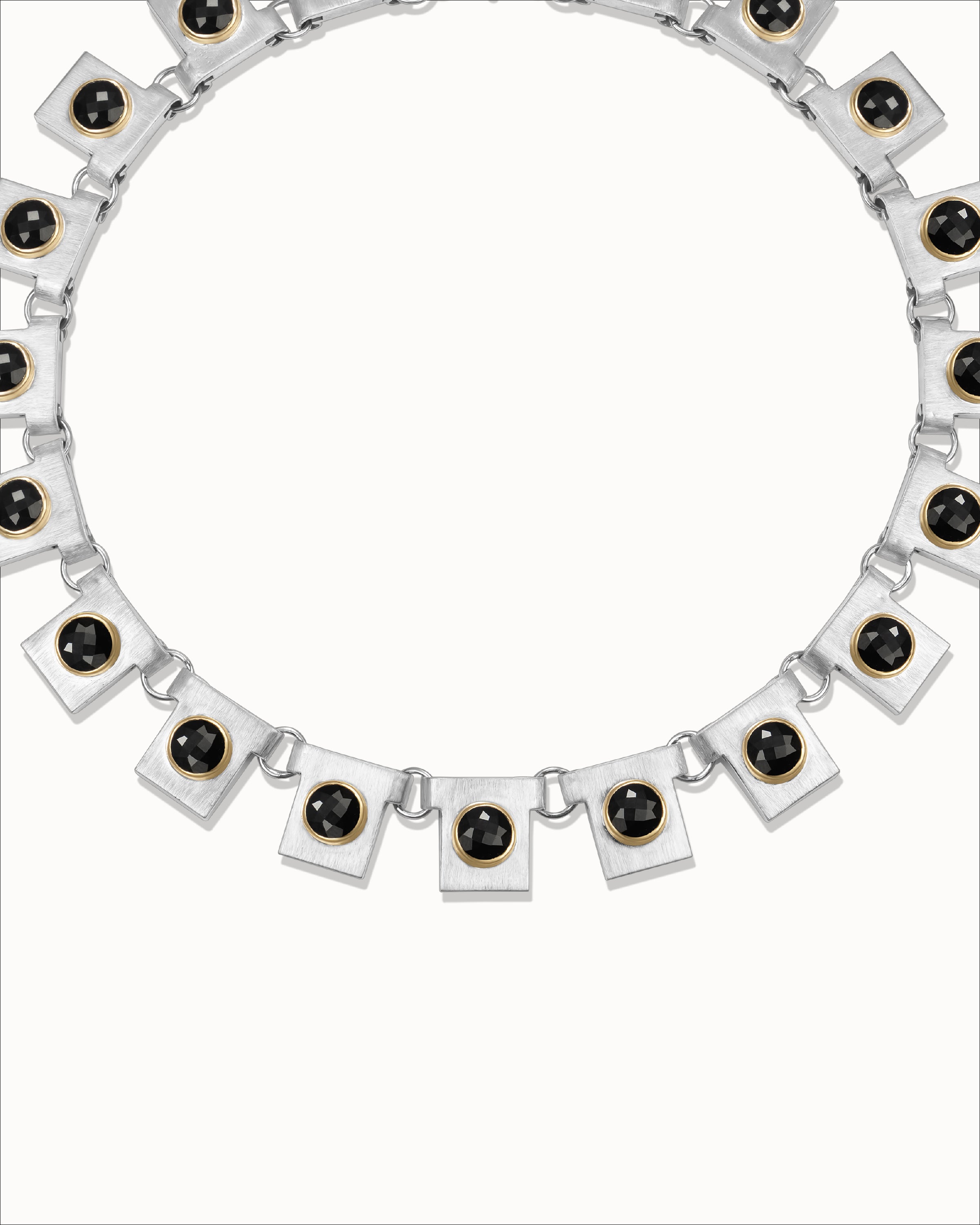Ahalya Gold & Onyx Necklace NE-ONYX-AA-01-0051 - Cover View