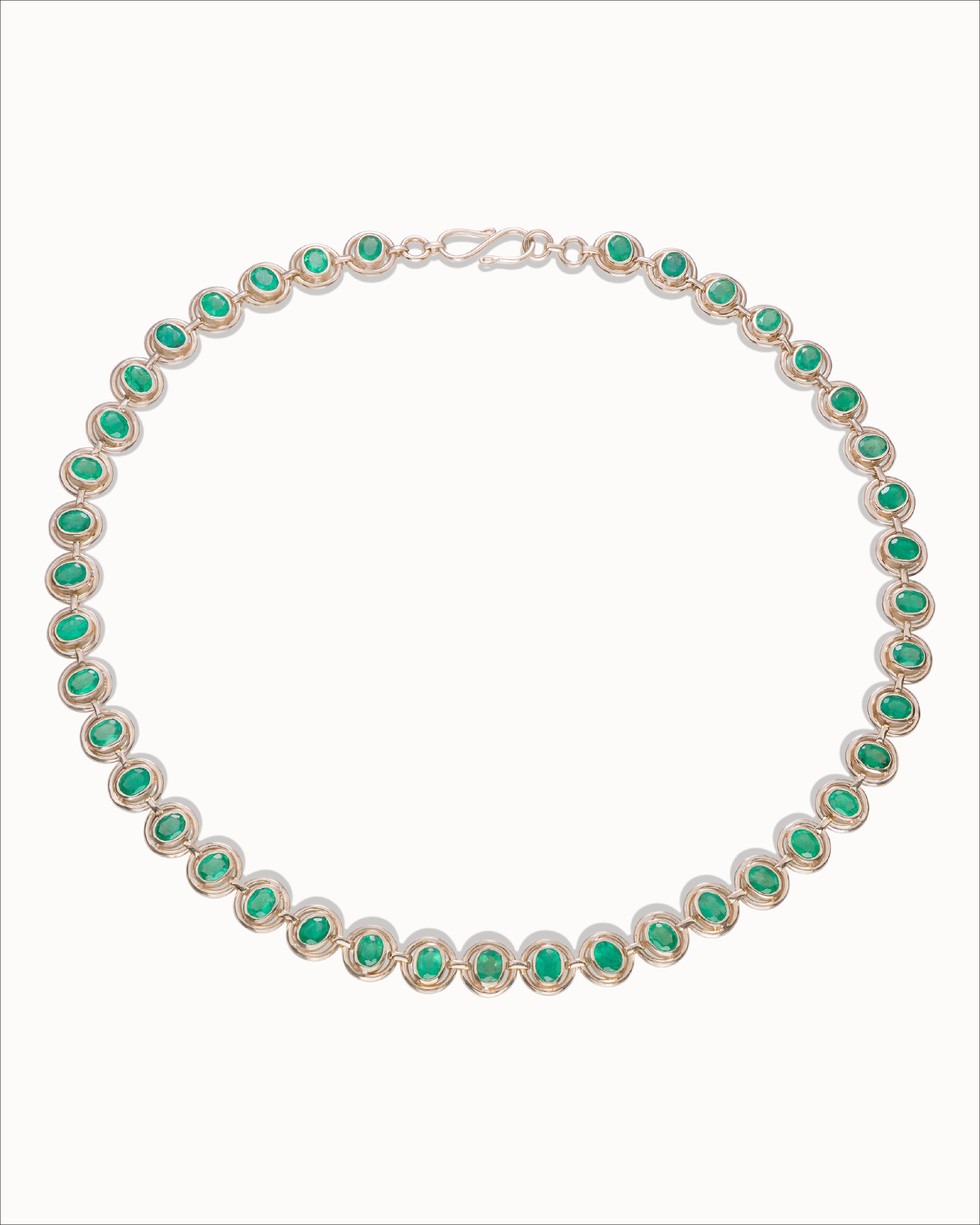 Ahalya Gold & Emerald Necklace NE-XEML-AA-01-0042