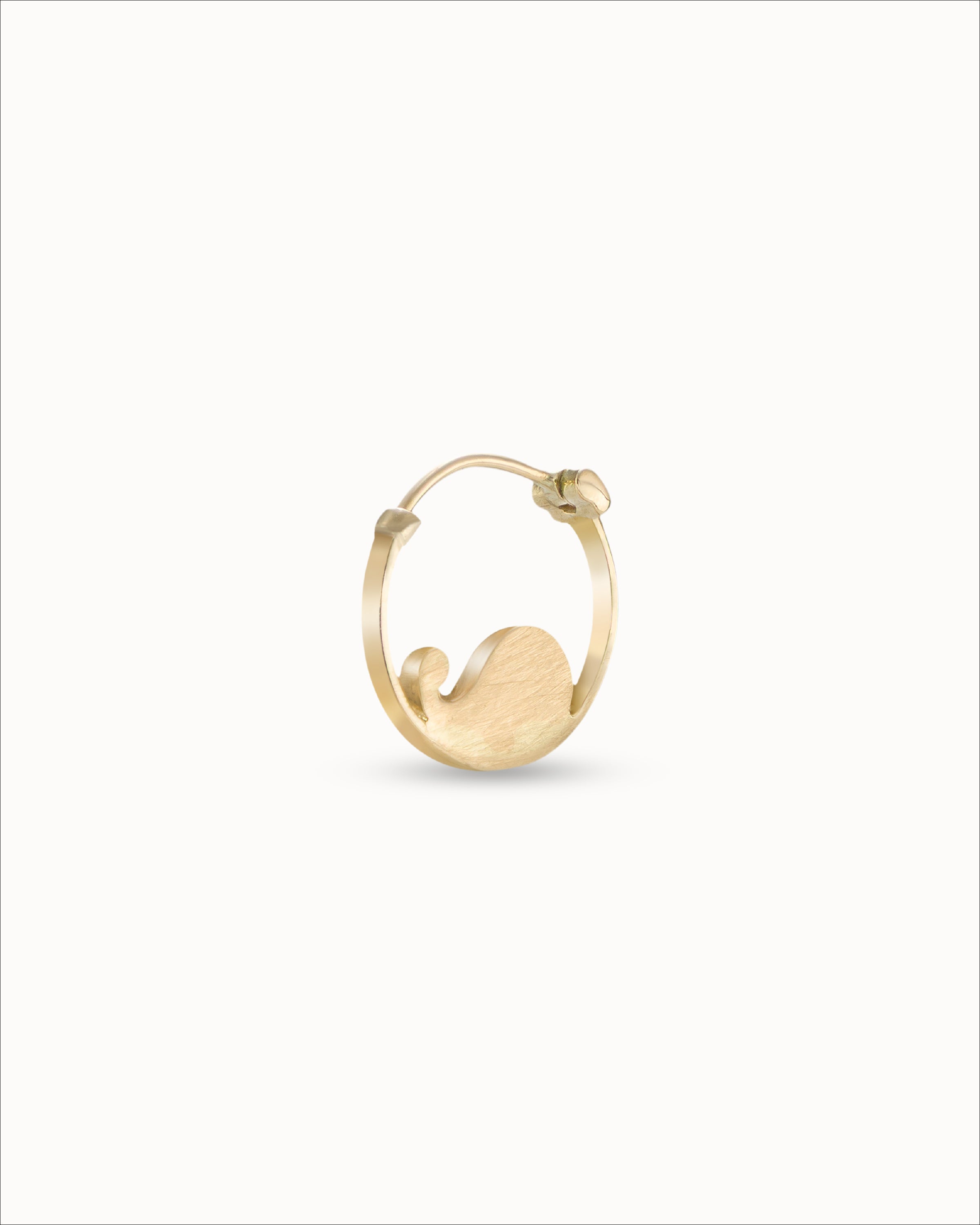 Ahalya Gold Nosepin RI-XXGO-AA-05-0075 - Detailed View