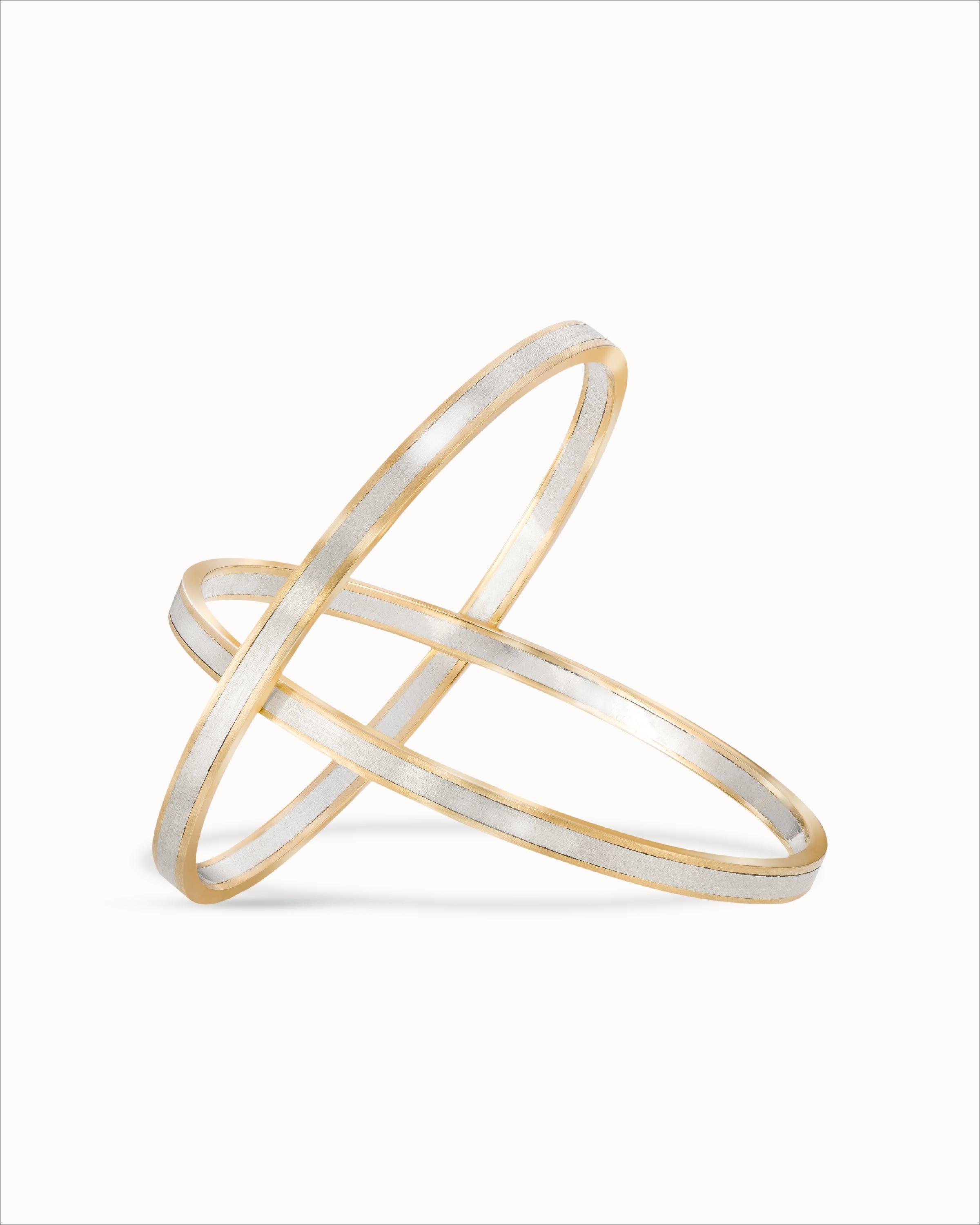 Ahalya Gold & Enamel Bangle SB-SIGO-AA-03-0027 - Angled View
