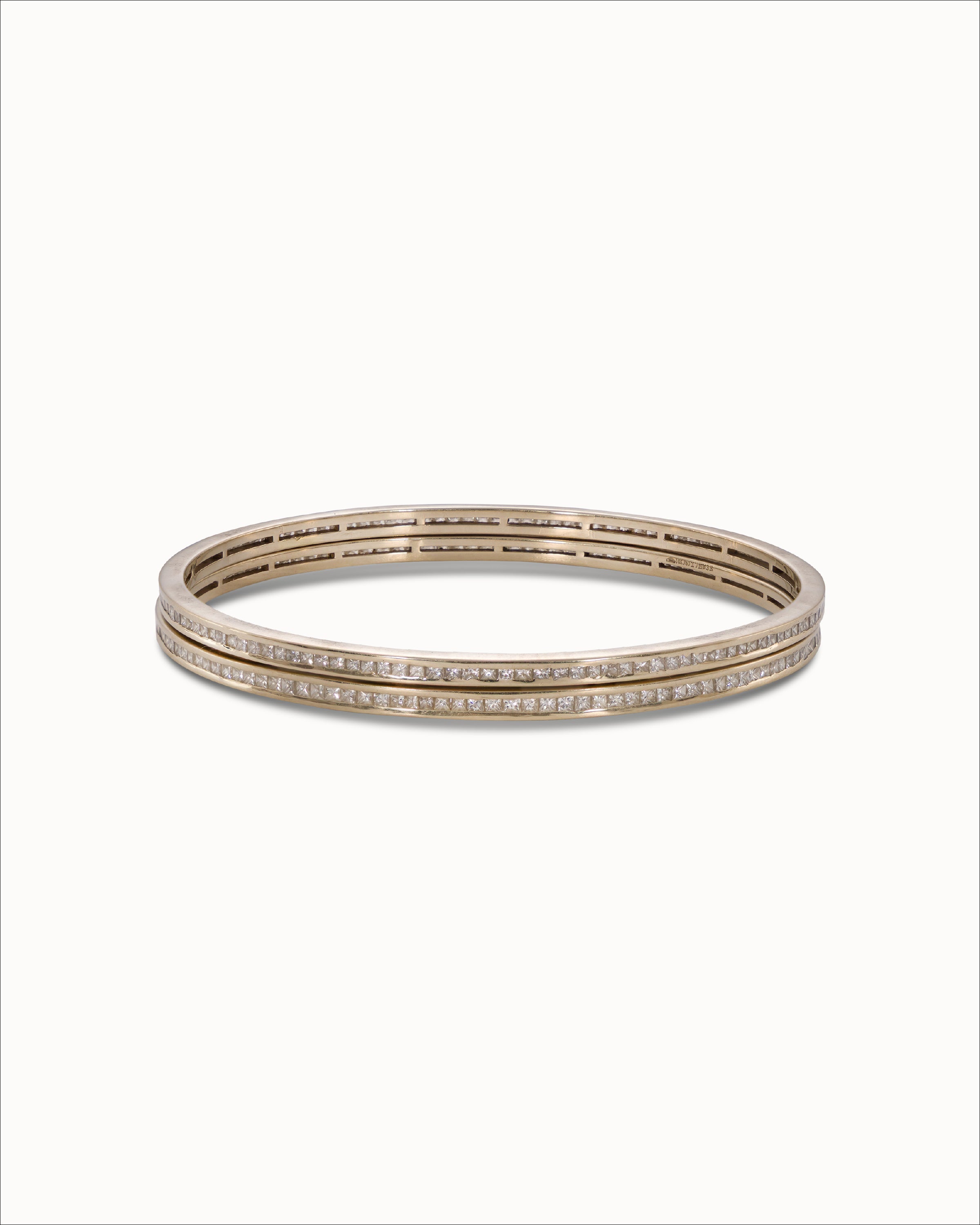 Ahalya Gold & Diamond Bangle SB-XXXD-AA-03-0007 - Cover View