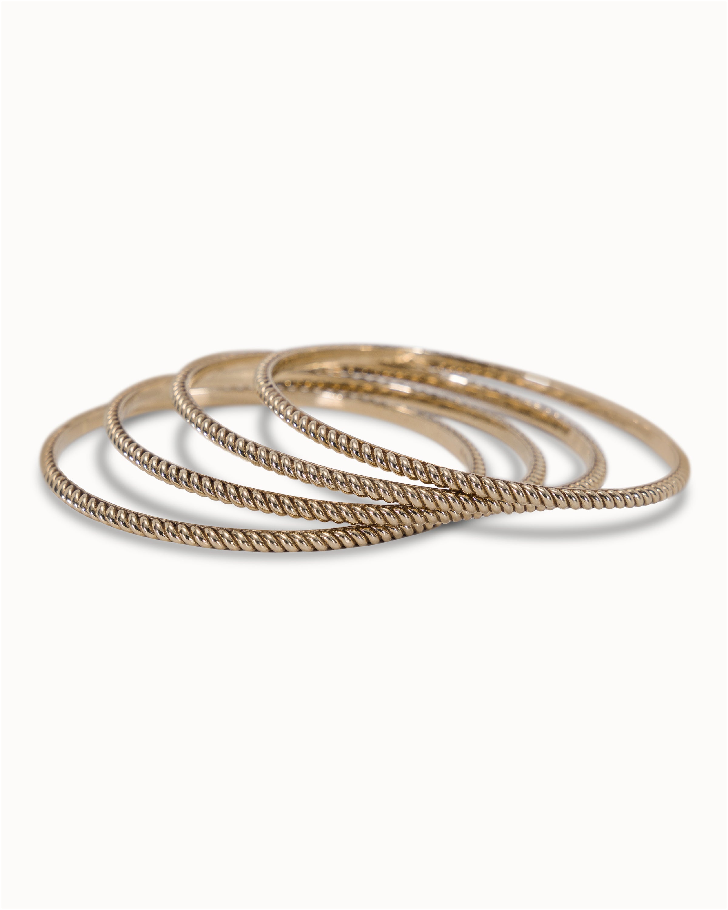 Ahalya Gold Bangle SB-XXGO-AA-03-0001 - Angled View