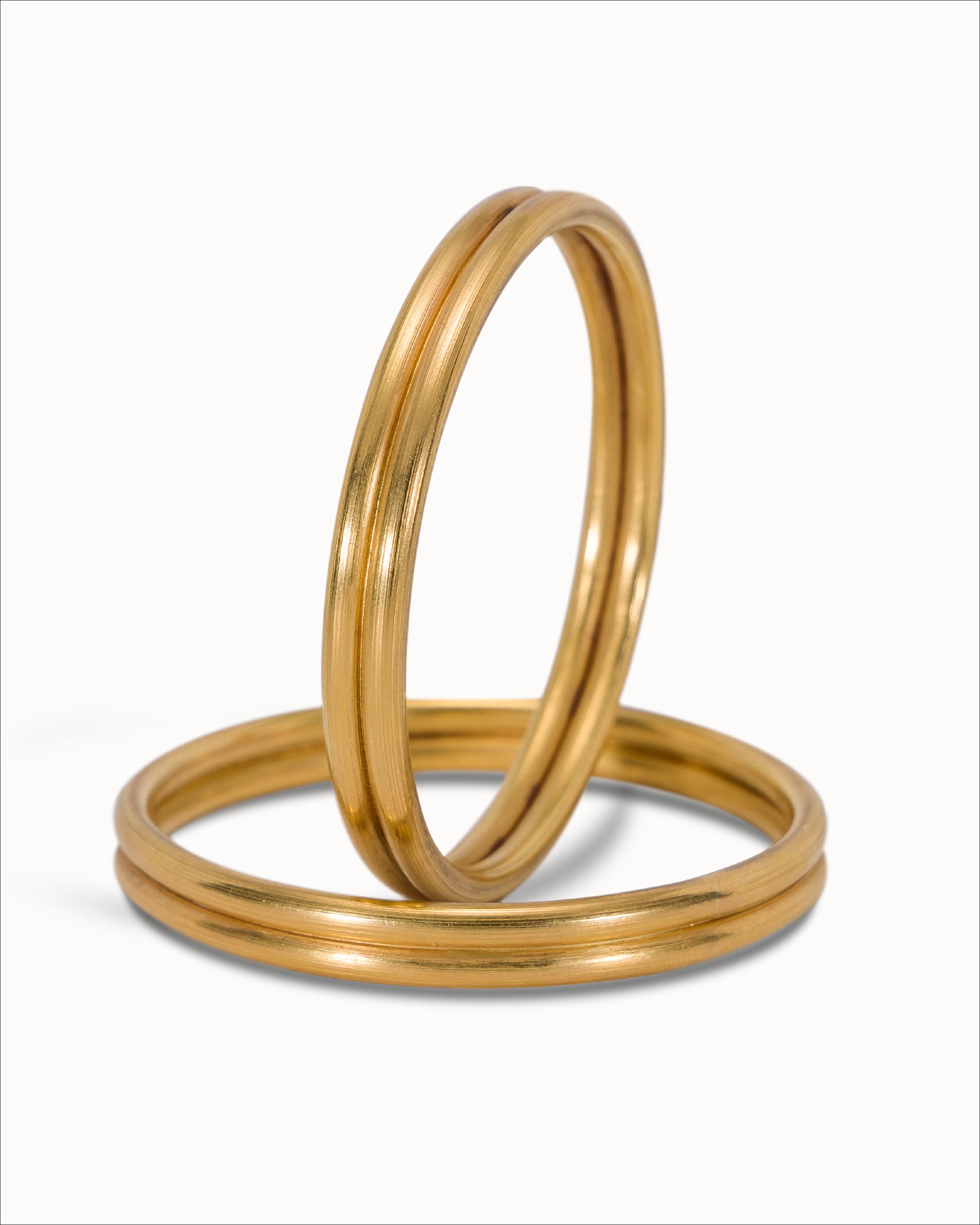 Ahalya Gold Bangle BB-XXGO-AA-03-0002 - Side View