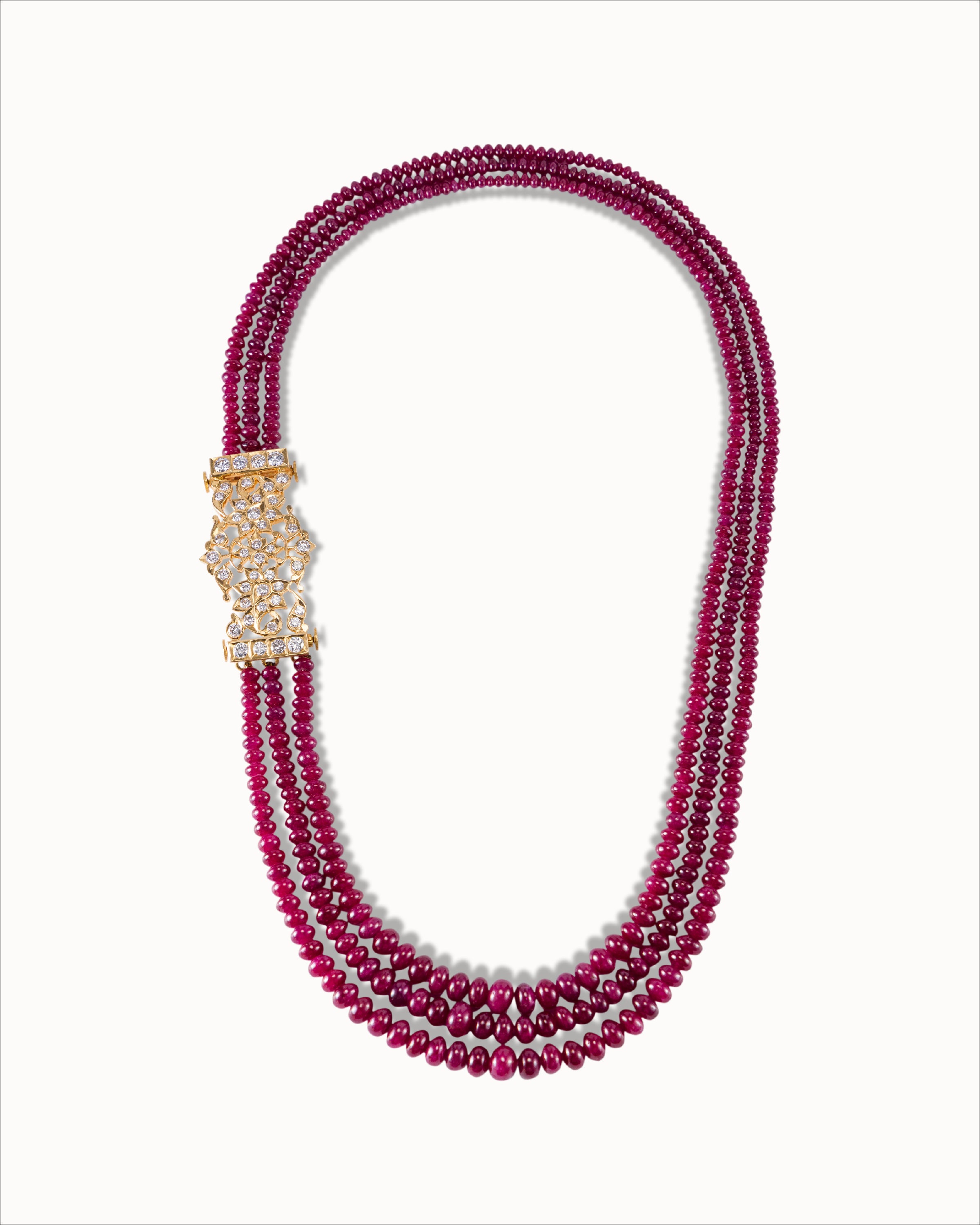 Ahalya Gold & Brilliant Cut Diamond Necklace MG-XBCD-AA-01-0004 - Cover View