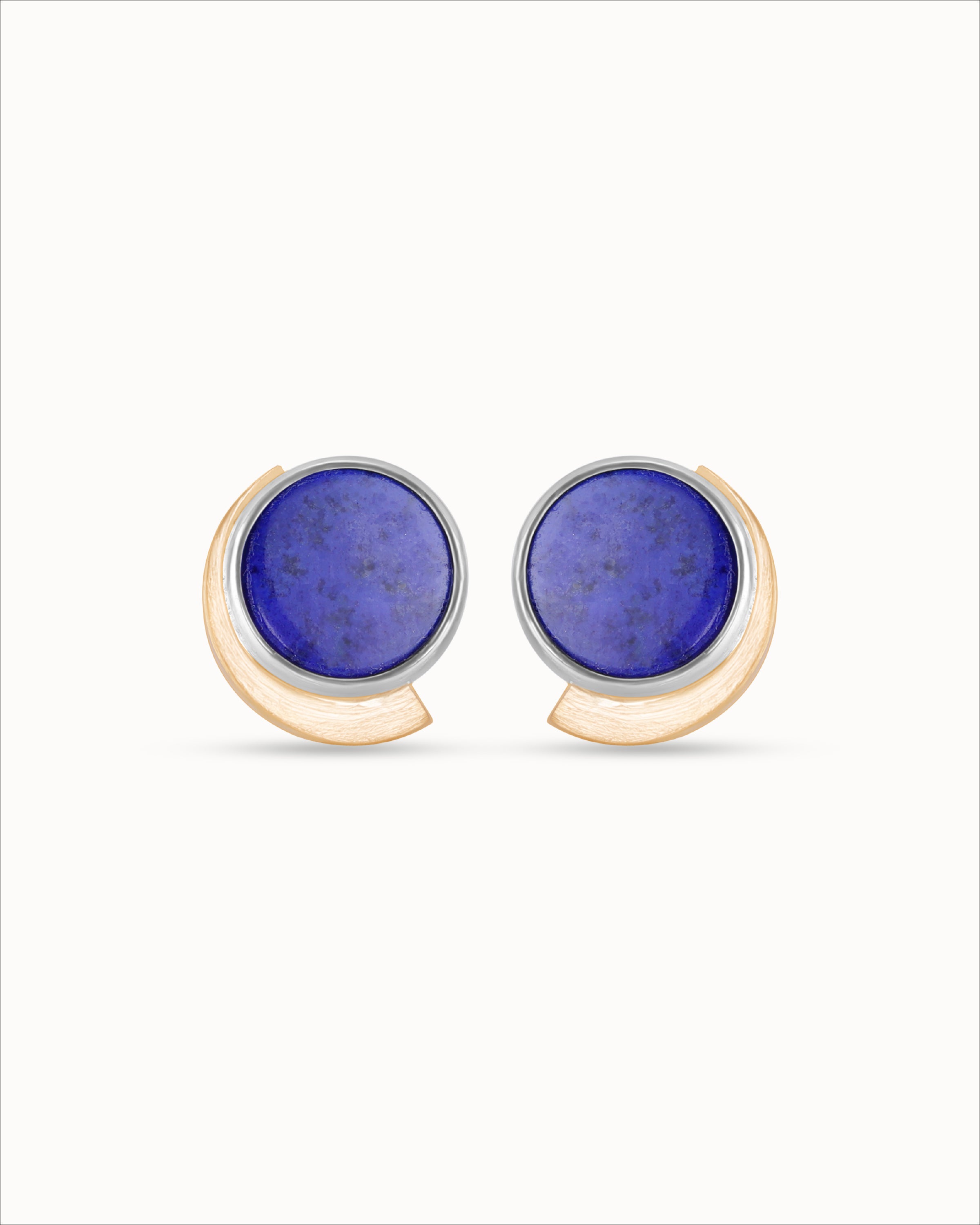 Ahalya Gold & Lapis Earrings SD-XXLA-AA-02-0148 - Cover View